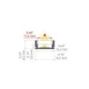 LED profilis HR-ALU neanoduotas 1m.