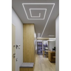 LED profilis KOZEL-10 neanoduotas 1m. (žr. montavimo instrukcijà!)