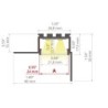 LED profilis KOZUS-CR neanoduotas 3m.