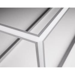LED profilis KUBIK-45 anoduotas 3m.