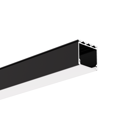 LED profilis LIPOD anoduotas Juodas 3m.