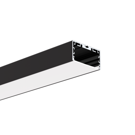 LED profilis LIPOD-50 anoduotas Juodas 2m.
