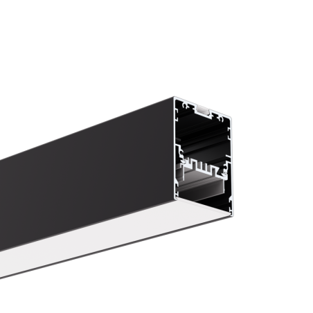 LED profilis MOD-50 anoduotas Juodas 3m.