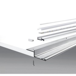 LED profilis NISA-KRA KPL Neanoduotas 3m.