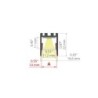LED profilis PDS-ZMG anoduotas 3m.