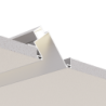 LED profilis POKET anoduotas 2m.
