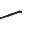 LED profilis SILER anoduotas Juodas 2m.