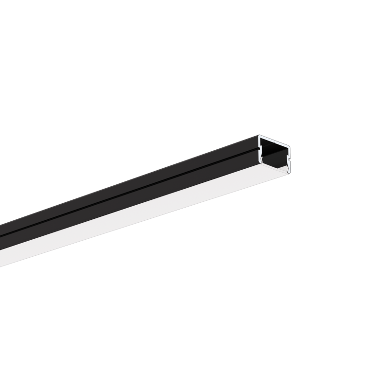 LED profilis SILER anoduotas Juodas 3m.