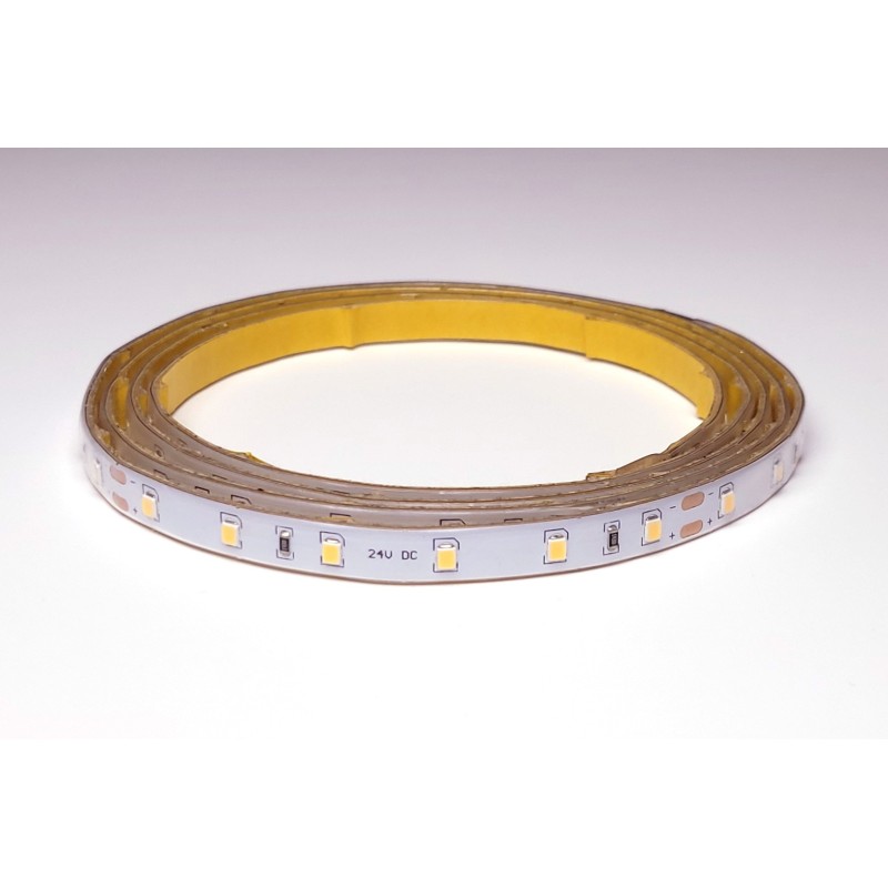 LED juosta 16W/m, 24V, 3000K, IP67