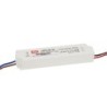 Pastovios įtampos LED maitinimo šaltinis. 18W, 12V, 140x30x20mm, IP67.
